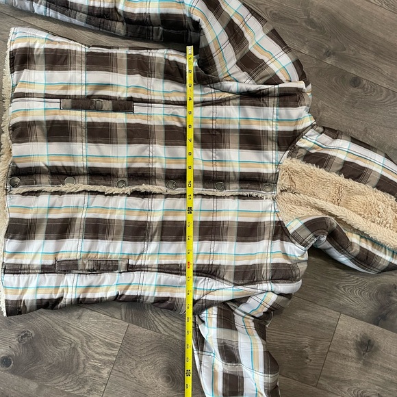 O’Neil 2 in 1 Ski/Snowboard Plaid Jacket & Vest. - Picture 6 of 6